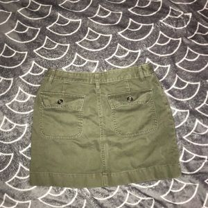 Sage green skirt